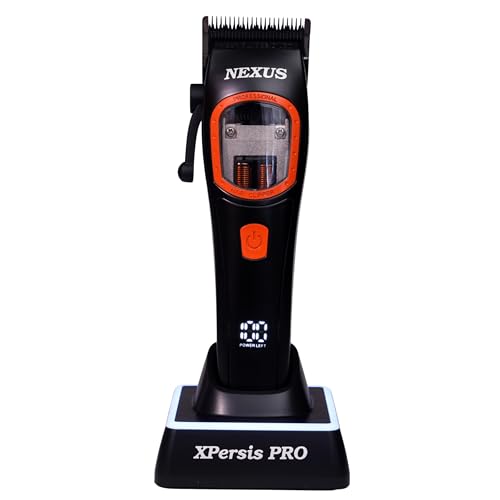 PRO Nexus Barber Hair Clipper and Trimmer for Men Vector Motor Dual Coil 9000 RPM Low Vibration