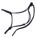 Soft 2 Knot Horse Halter - color: Black, size: Large