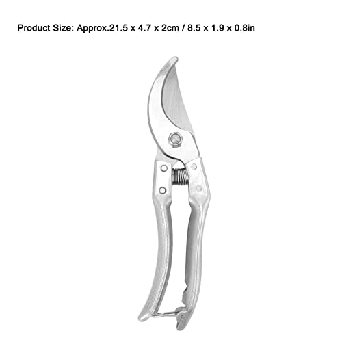 Goat Hoof Trimmers Pig Trotter Shears Animal Toe Nails Trimming Tool Stainless Steel Professional Hoof Trimmers with Anti Slip Ergonomic Handle for Sheep Cow Pig Hoof (Silver) - color: Silver