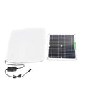 LICAEVEY Solar Panel Pet Heating Pad 12V 50W - Portable Soft Heated Blanket for Dogs Cats Outdoor Car Travel, Chicken Coop Safe, Puppy Kitten Warmer with Battery Box