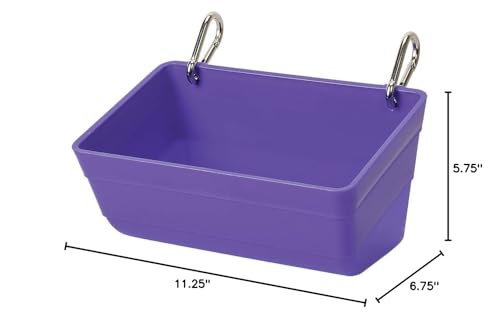 WEAVER Small Animal Feeder 3 Qt - color: Purple