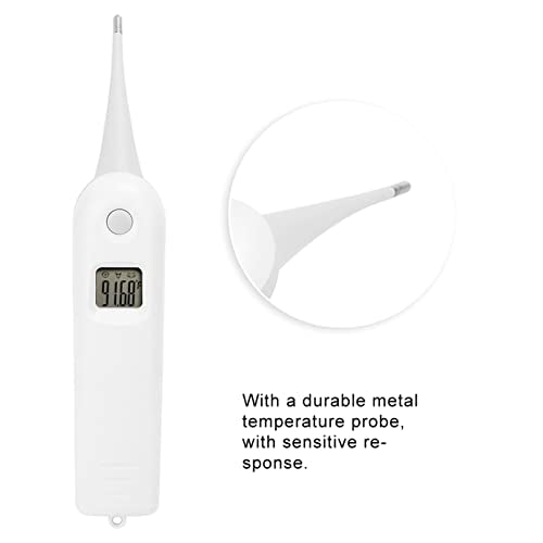 Dioche Veterinary Electronic Thermometer – Digital Temperature Tester with LCD Display & Ergonomic Handle for Livestock (Pigs, Cattle, Sheep, Horses)