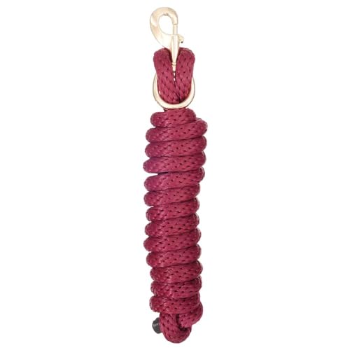 Tough 1 Tough-1 Poly Lead with Replaceable Bolt Snap - color: Burgundy