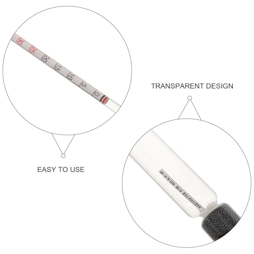 POPETPOP Scientific Hydrometer for Milk and Goat Milk High Precision Lactometer for Dairy Quality Testing and Composition Analysis Lab Density Meter for Cow Measurement