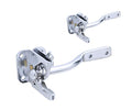 QCAA 304 Stainless Steel Self-Locking Gate Latch, 2-1/8", 2 Pack, Made in Taiwan - color: 304 Stainless Steel (2-1/8"), size: 2 Pack