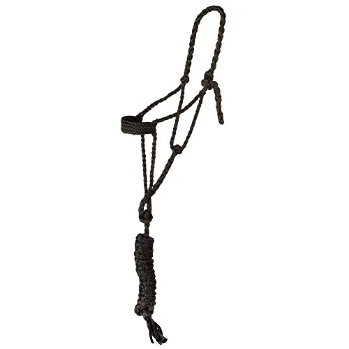 Tough 1 Premium Mule Tape Halter w.Lead - color: White