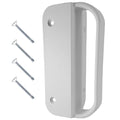 Universal Nylon GATE Handle -White: Pull Works with Wood, Metal, or Vinyl Gates. (1 Pack) - size: White Nylon Gate Handle (EACH)