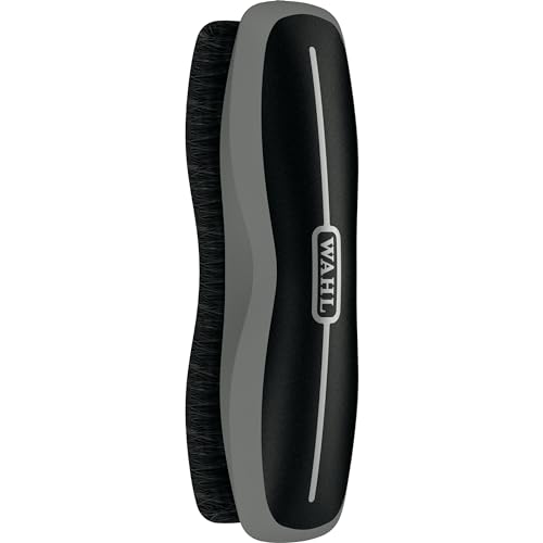 Wahl Professional Animal Equine Stiff Body Horse Brush, 858705, Black | Effortlessly Removes Mud, Sweat, and Dirt, Comfortable Rubber Grip, Easy to Use and Fits Comfortably Your Hand - color: Black