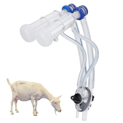 Milking Machine Teat Cup, Goat Milking Cluster Milk Collector Goat Milker Machine Goat Milk Machine Teat Cups Goat Milking Supplies