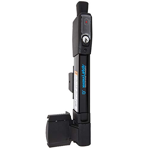 National Hardware MagnaLatch Pool Gate Latch, Vertical Pull, 13", Black - size: (Pack of 1)