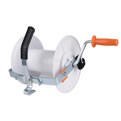 3:1 Geared Electric Fencing Reel, Extended Electric Fence Wire Reel, Suitable for Building Farm Fences - size: extended electric fence reel