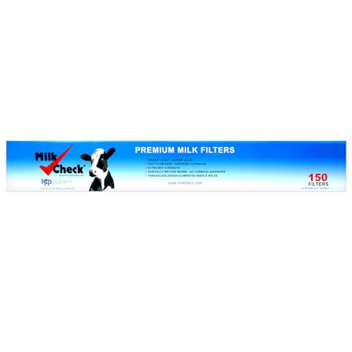 Milk Check – Premium Milk Filter Sock 4 7/8" x 33 ½" [BOX – 150 Filters]