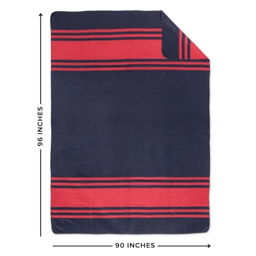 Arcturus Rainier Wool Blanket - Warm, Heavy, Washable, Bed Blanket | Great for Home & Camping (Lava Canyon, Queen) - color: Lava Canyon, size: Queen