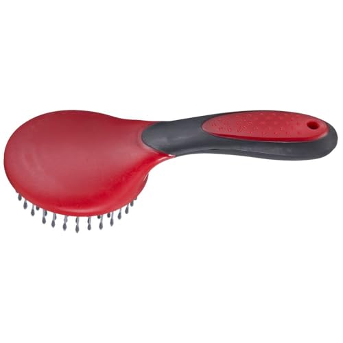 Tough1 Great Grips Mane & Tail Brush - Red
