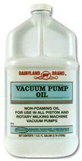 Vacuum Pump Oil For Milking Machines, 1-Gal.