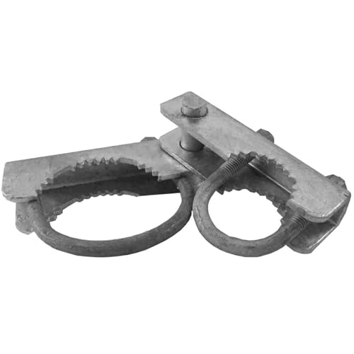 Chain Link Fence 180 Degree Commercial Duty Gate Hinge-for 2-3/8" Outside Diameter Gate Post/Pipe & 1-5/8 Thru 1-7/8" Gate Frame. - CASE Qty 10 - size: 2-3/8" Post - Case(10 Pack)