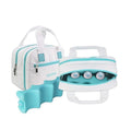 Cooling Bag Breastmilk Cooler Bag - Dedicated Storage Breast Pump Bag, Stores up to Six Bottles, Large Built-in Breastmilk Cooler w/Ice Pac, Double Zipper & Separate Spaces for Different Items