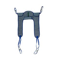 Patient Aid Toileting Sling for Hoyer Patient Lifts, Padded Hoyer Sling | 215-325 lb Capacity | Full-Body Hoist & Lower Back Support | With Lifting Straps For Toileting & Transfers - size: Large