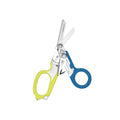 LEATHERMAN, Raptor Rescue, 6-in-1 Heavy-Duty Emergency/Trauma Shears with Carbide Glass Breaker & Strap Cutter, Made in the USA, Utility Sheath Included, Blue/Yellow, With Utility Holster - color: Blue/Yellow