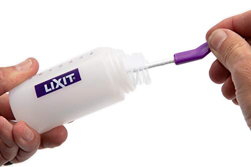 Lixit® Nursing Bottle Kits for Hand Feeding Puppies, Kittens, Guinea Pigs, Ferrets, Rabbits, Raccoons, Squirrels and Other Pets - Made in USA (4 Ounce, 1 Pack) - size: 4 Ounce