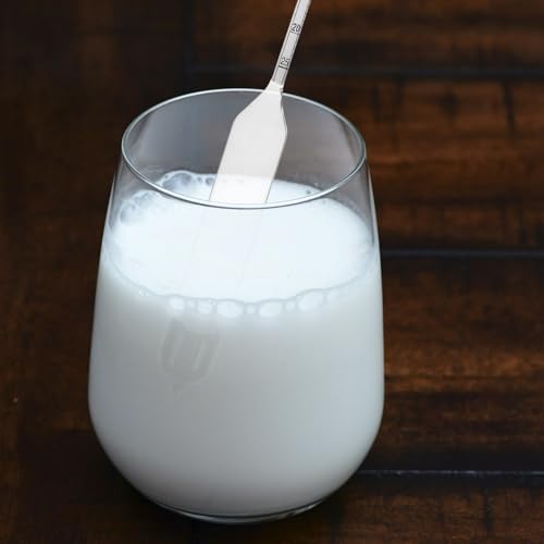 MAGICLULU Lactometer Hydrometer for Milk Density Measurement Portable Manual Dairy Lactate Meter Kitchen Supply Tool 6.69In