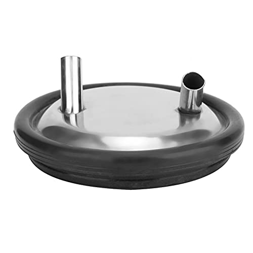 Uxsiya Milk Bucket Gasket Milk Bucket Lid for Sheep for Milking Machine Two Open Lid