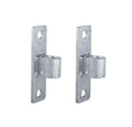 Gate Hinge Wall Mount Gate Hinge for 5/8'' Pin Chain Link Fence Post Hinge (2 Pcs) - size: 2 Pcs