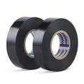 Electrical Tape Black Waterproof Electric Tape Professional Grade Wire Wrap | 3/4" 65 FT Flame Retardant Vinyl PVC Insulating Tape, All Weather, Under 600V, Home Outdoor Multipurpose Electrical Repairs - color: Black