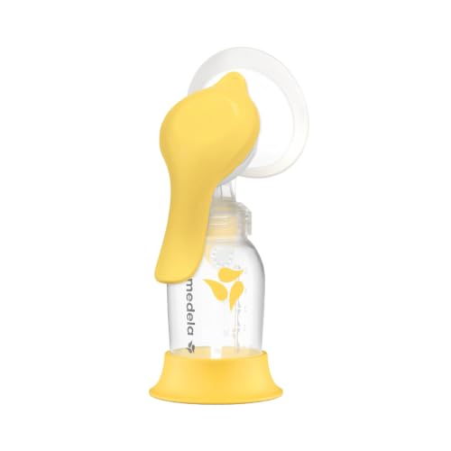Medela Harmony Manual Breast Pump, On-the-Go, More Milk Output - style: Harmony Manual Breast Pump