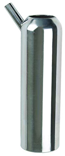 Melasty, Rubber Inflation/Liner for Cow 12.1/2" Long for Milking Machine (4 Pcs) / Stainless Steel Shell (4 Pcs) Combo!