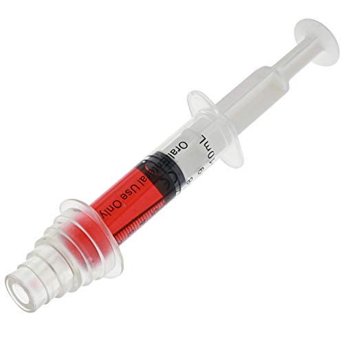 Bright Creations Oral Medicine Syringes with Bottle Adapter - Precise Liquid Dosing & Ml Syringe - Universal Medication Bottle Adapter - Transparent, Pack of 10