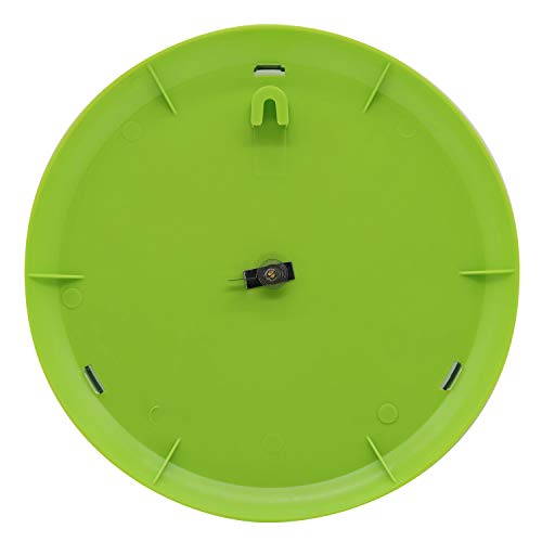Springfield Indoor Outdoor Big and Bold Dial Thermometer, Wireless Thermometer with Easy to Read Numbers for Patio, Pool, and Indoor Areas, 8-Inch, Green - color: Green, size: 8 inches