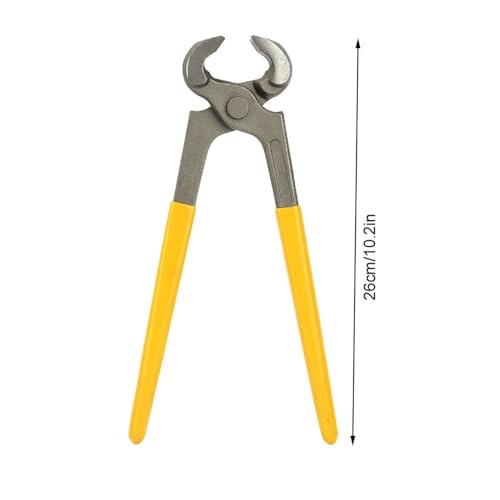 10in/12in Hoof Nipper Trimmer, Nail Puller Pliers, Farrier Tool, End Cutting Pliers, for Foals Goats Sheep, Home Woodworking(10 inches) - size: 10 inches
