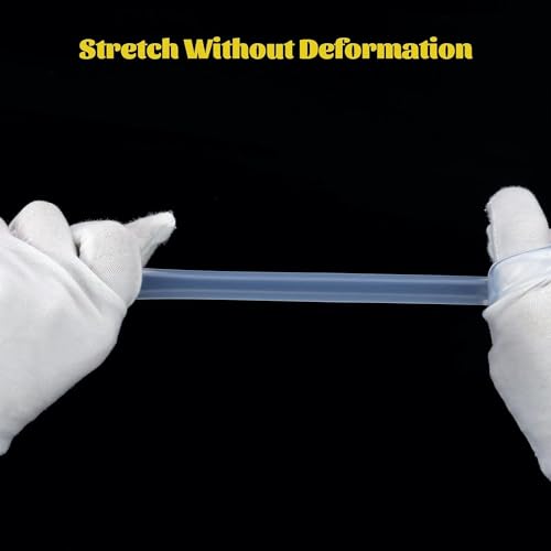 1/2"ID Silicone Tubing, Food Grade Hoses Pure Silicone Tubes High Temp Pipe | Flexible for Home Brewing,1/2" ID x 5/8" OD ,5 Feet Length - size: 1/2" ID x 5/8" OD, style: 5 feet