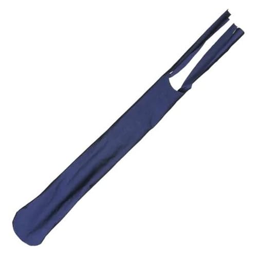Sleazy Sleepwear Tie Tail Bag | Braided Tail Protection w/Stretchy Ties | Rugged Lightweight Breathable Slip-On Horse Guard, Navy - color: Navy