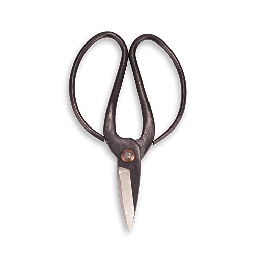 BambooMN Bonsai 7" Heavy Duty Butterfly Shear - 1 Piece - color: 7" Heavy Duty Butterfly Shear, size: 1