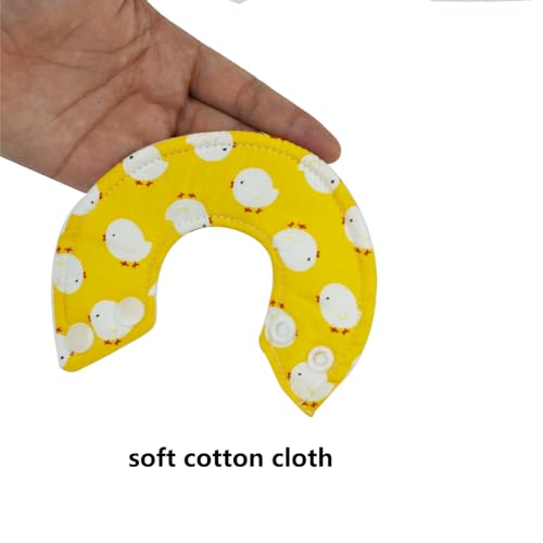 Bird Collars for Feather Plucking,Monk Parakeets Neck Anti-bite Cone | Cockatiels Neck Recovery Soft Covers,Quaker Parrot Feather Protection Collar with Wood Hanger
