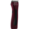 Wahl Professional Animal Figura Horse Clipper Kit, 8868-200, Metallic Red | 5-in-1 Adjustable Blade, Slim and Quiet Design, Trims Faces, Ears, Muzzles, Bridle Paths, and Fetlocks, 180-Minute Run Time