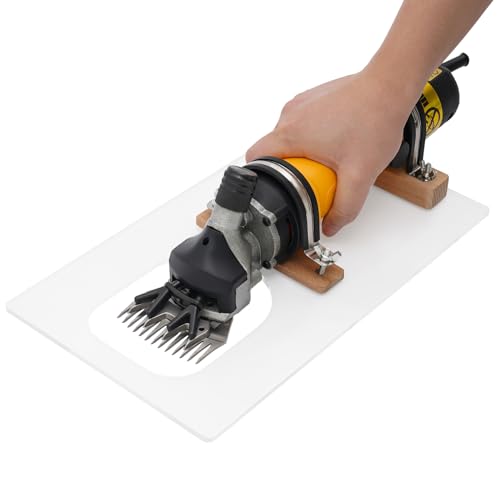 Sheep Shear 690W Electric Sheep Clippers with 6 Speeds Multifunctional Shearing Machine for Goats Rabbits Livestock, can Also be Used as a Carpet Trimmer, with Carrying Case