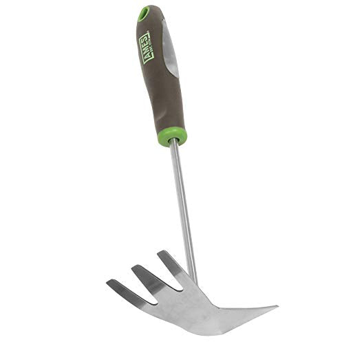 AMES 2445600 2-in-1 Hand Hoe and Cultivator with Ergo Gel Grip, 13-Inch - size: 13-Inch, style: Ergo Gel Grip Hand Hoe and Cultivator 2-in-1 Tool