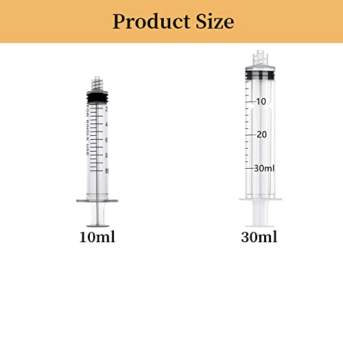 Pet Feeding Syringe with Nipple, Silicone Feeding Tools for Kitten Puppy Feeding Syringe for Newborn Cat Dog Small Animals Rabbits (10ml+30ml) - color: 10ml+30ml