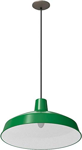 Nuvo Lighting SF76/660 Warehouse Shade, Green | Green - color: Green