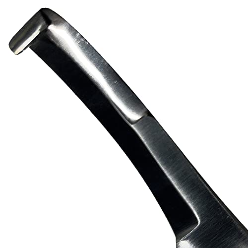 Narrow Blade Right Hand Double Edge Hoof Knife - Ideal Tool for Precision Hoof Trimming