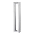 TOGU TG-R3825 36 inches Solid Standoffs Heavy-Duty Commercial Grade-304 Stainless Steel Push Pull Door Handle/Barn Door Pull Handle/Glass Pulls, Full Brushed Stainless Steel Finish - size: 36 in (Length)/1.5 x 0.98 in (Front x Side)
