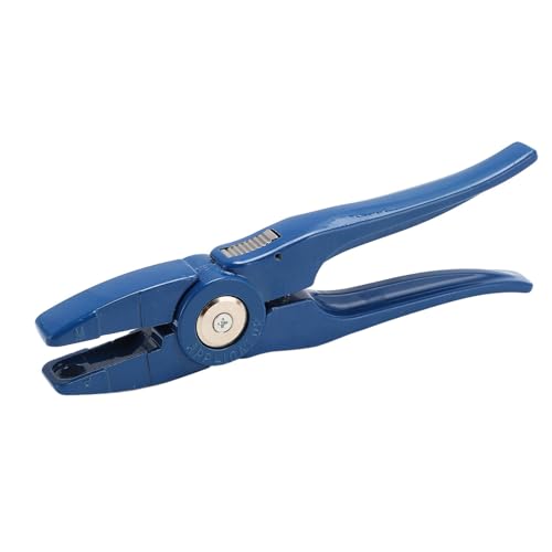 Livestock Ear Tag Applicator, 7.7 Metal Ear tag Pliers Cattle Ear Tagger, Practical Ear Tag Tool Clamp, Animal Tool for Cattle Sheep Pigs Cow Goat