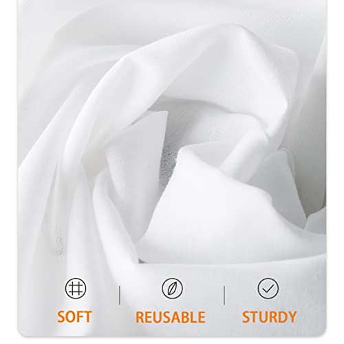 3 PCS Fine Mesh Strainer Bags with Handle, Reusable Nut Milk Bag Thai Tea Strainer, Cheesecloth for Straining NutMilk Coffee Milk Juices Honey Wine Oil - color: 3 Medium Size