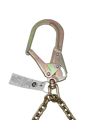 AFP Rebar Positioning Chain Assembly with Swivel Hook (Gold) - color: Gold