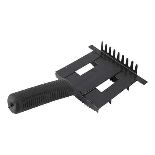 Heavy Duty Livestock Grooming Brush, Dual Sided with Massage Itch Relief Function, Professional Shedding Comb, ABS Iron