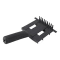 Heavy Duty Livestock Grooming Brush, Dual Sided with Massage Itch Relief Function, Professional Shedding Comb, ABS Iron
