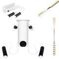 Sock Aid Kit No Bend with Retractable Shoehorn for Seniors Limited Mobility